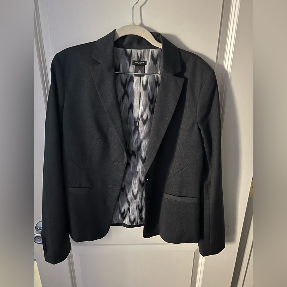 Anne Taylor, Charcoal Women's Blazer